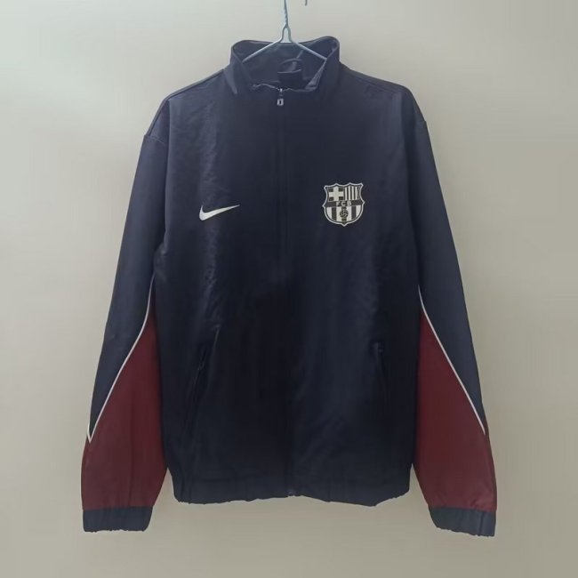 2024-25 Barcelona Dark blue windbreaker