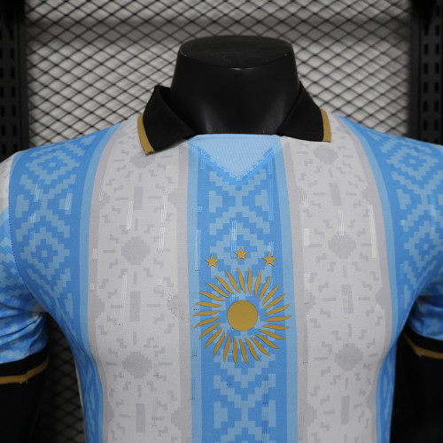 2024-25 Argentina Special Player version(The player version is more slim fit, it is recommended to buy one size larger)
