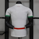 2025 Morocco away white player version(The player version is more slim fit, it is recommended to buy one size larger)