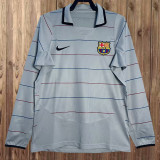 2003-04 Barcelona Away retro long sleeve jersey