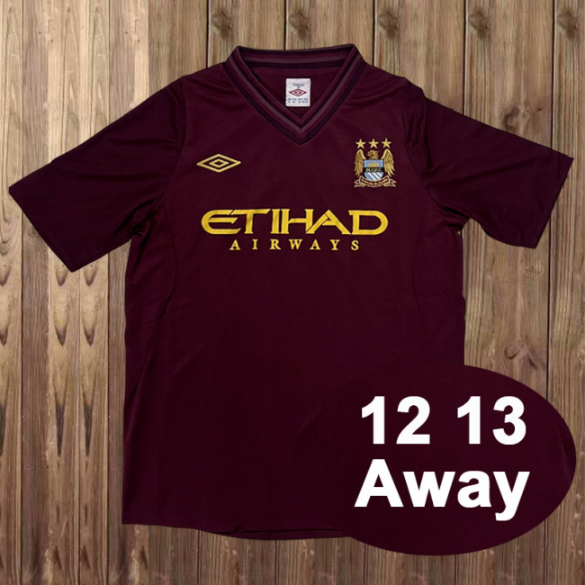 2012-13 Manchester City Away retro jersey