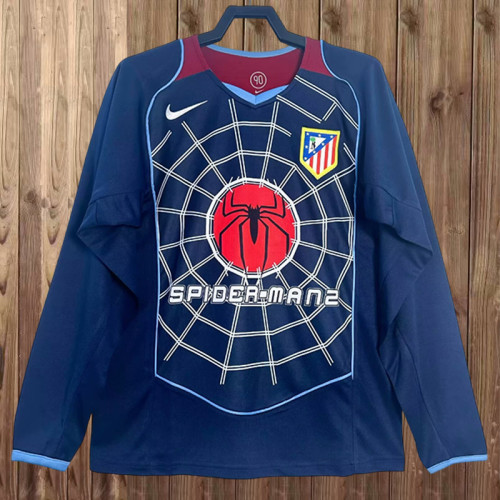 2004-05 Atletico Madrid away retro long sleeve jersey
