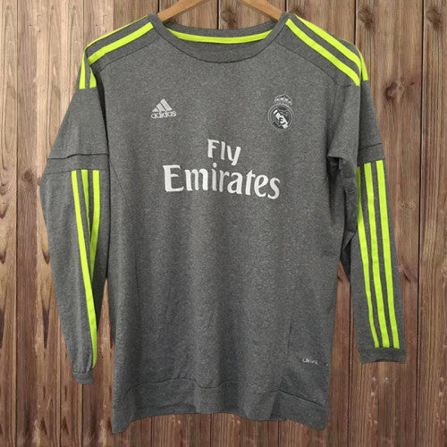 2015-16 Real Madrid Third away retro long sleeve jersey