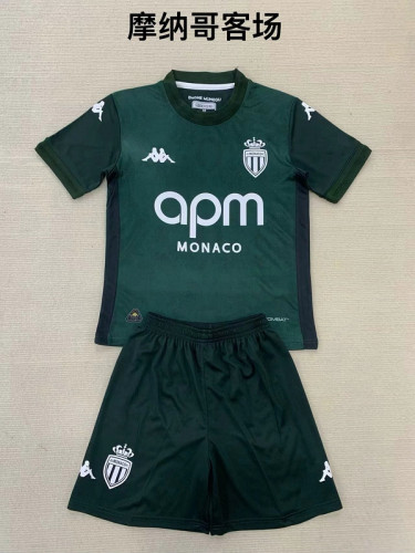 2024-25 Monaco away kids kit