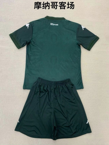 2024-25 Monaco away kids kit