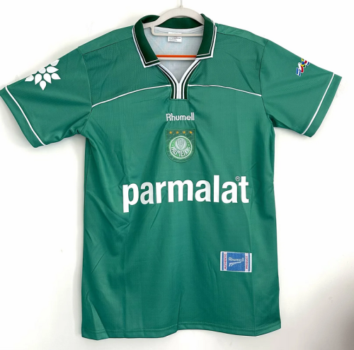 1999 Palmeiras 100th anniversary green soccer jersey