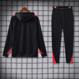 2024-25 Portugal black hoodie suit