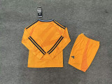 2024-25 Real Madrid away long sleeves kids kits