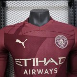 Manchester City 2024-25 third away long sleeve player version