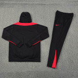 2024-25 Portugal black hoodie suit