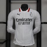 AC milan 2024-25 away long sleeve player version