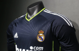 Real Madrid 2010-11 away player version long sleeves