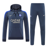 2024-25 Inter Milan gray hoodie suit