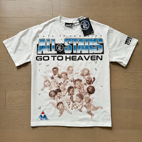 5600*Hell Star High Street Cotton Loose Short Sleeve T-Shirt