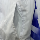 2024-25 Real Madrid blue and white revisible windbreaker
