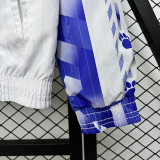 2024-25 Real Madrid blue and white revisible windbreaker