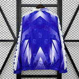 2024-25 Real Madrid blue and white revisible windbreaker
