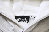 2055*Washed Hell Star Washed Distressed Terry High Street Retro Hooded Sweatshirt
