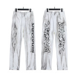 785*Hell Star Washed Old Terry High Street Retro Sweatpants