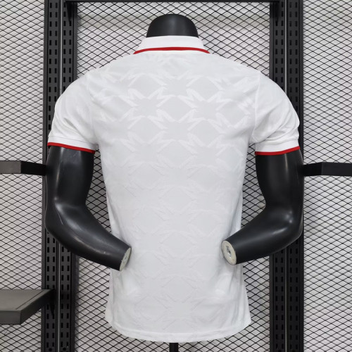 2024-25 Manchester United white special player version(The player version is more slim fit, it is recommended to buy one size larger)
