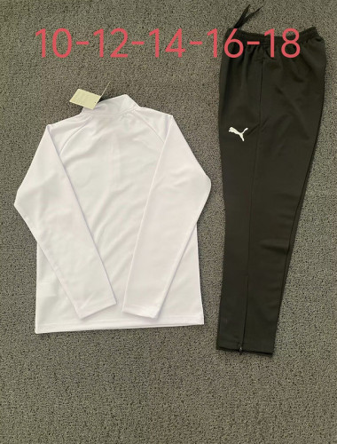 2024-25 Valencia white training suit（kids）