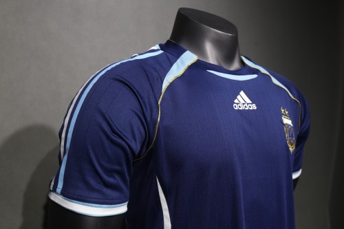 argentina 2006 away player version S-3XL(The player version is more slim fit, it is recommended to buy one size larger)