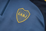 2024-25 Boca blue half zip training suit