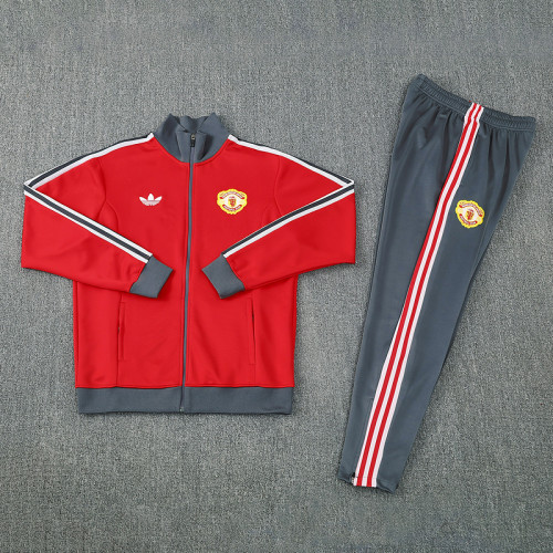 2025-26 Manchester United red jacket suit
