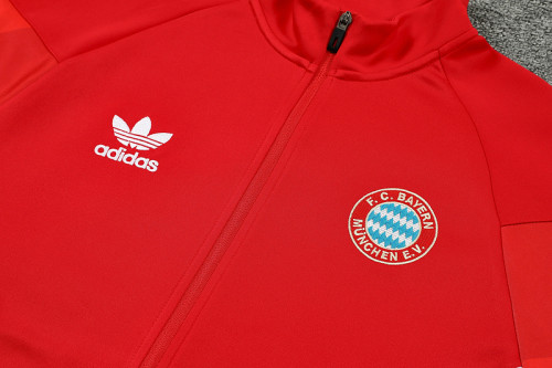 2025-26 Bayern red jacket suit
