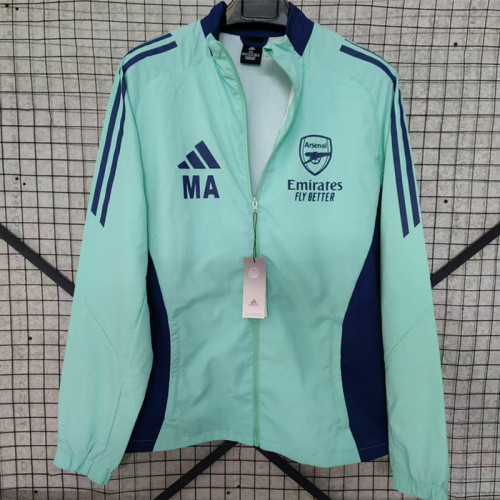 2024-25 arsenal blue windbreaker