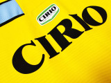 1998-99 Lazio yellow retro jersey