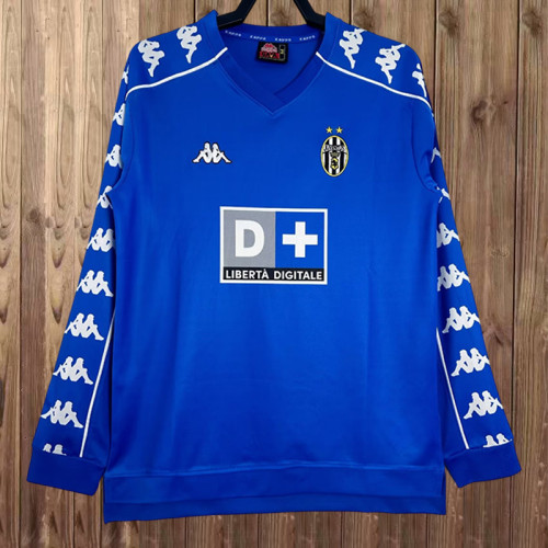 1999-00 Juventus away retro long sleeve jersey
