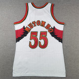 Atlanta Hawks No. 55 Mutombo (Retro White)