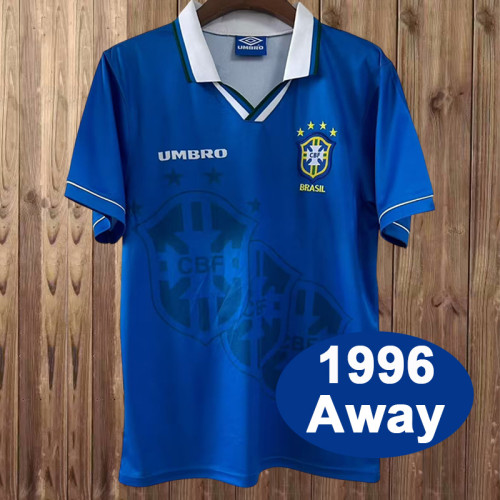 1994-96 Brazil away retro jersey