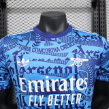 2024-25 arsenal blue special player version(The player version is more slim fit, it is recommended to buy one size larger)