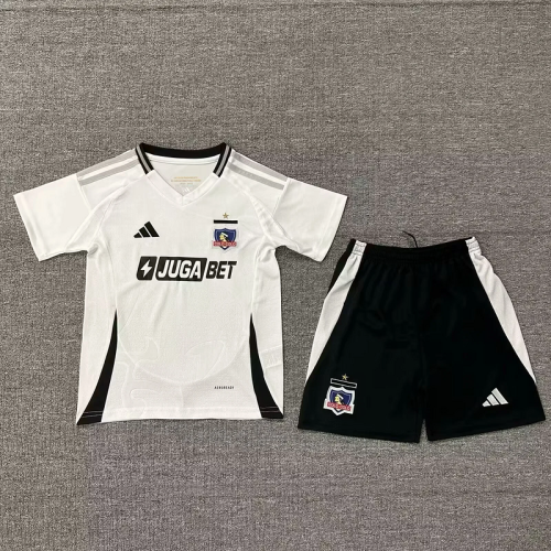 2025-26 Colo Colo home kids kit
