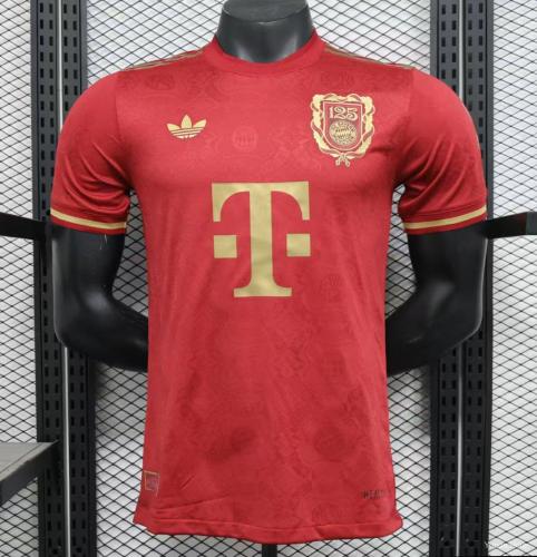 Player Version 2025-26 Bayern Munich 125Th Anniversary(The player version is more slim fit, it is recommended to buy one size larger)