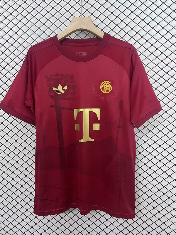 24-25 Bayern red 125th jersey