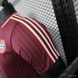 Player Version 2025-26 Bayern Munich Icon Wine(The player version is more slim fit, it is recommended to buy one size larger)