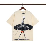 G37* washed black/apricot GOD SPEED T-shirt