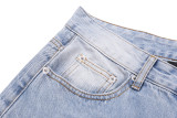 D02 *New hot trendy Hellstar washed blue jeans