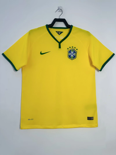 2014 Brazil home retro jersey