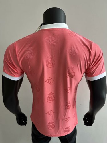 2025-26 Real Madrid pink special player version(The player version is more slim fit, it is recommended to buy one size larger)