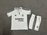 2003-04 Real Madrid home retro kids kit