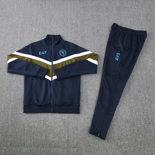 napoli 2024-25 blue tracksuit