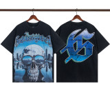 G30* washed black GOD SPEED high weight 270g T-shirt