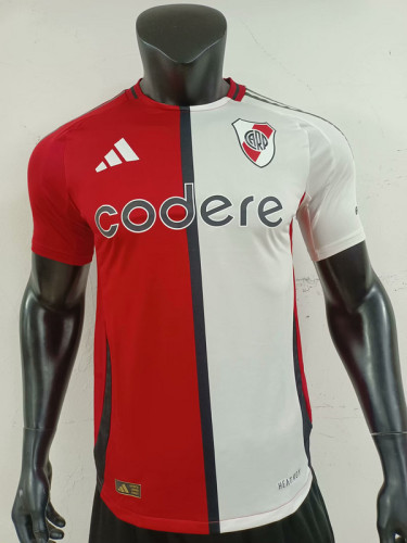 2025-26 River plate third player version(The player version is more slim fit, it is recommended to buy one size larger)