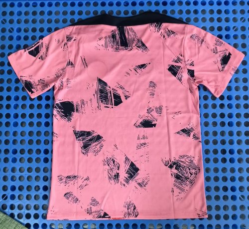 paris saint germain 2024-25 pink pre-training suit