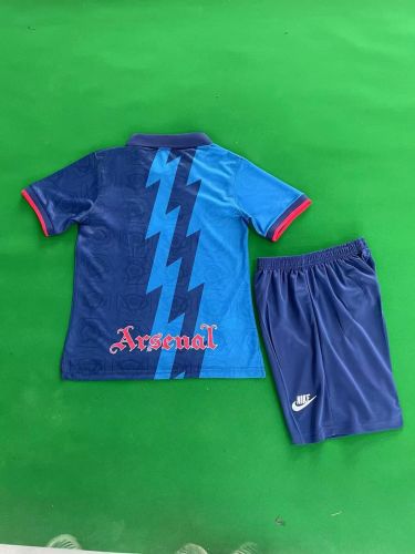 ARSENAL 1995-96 AWAY KIDS KIT