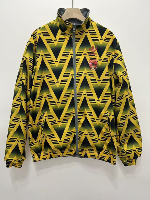 2025-26 arsenal 91 retro reversible windbreaker